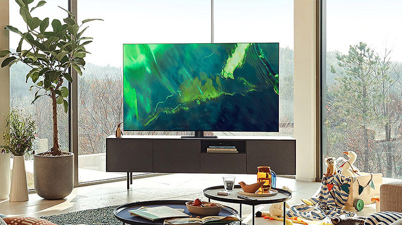 qled tivi 4k samsung 85q70a 85 inch smart tvmới 2021