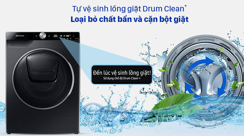 máy giặt samsung ww10tp54dsb/sv - tự làm sạch