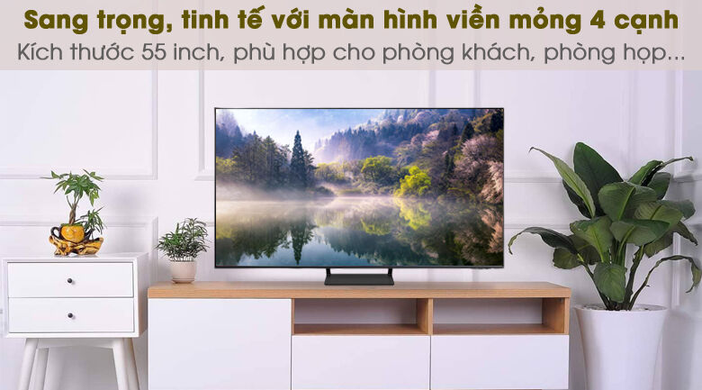 thiết kế - smart tivi qled 4k 55 inch samsung qa55q65a