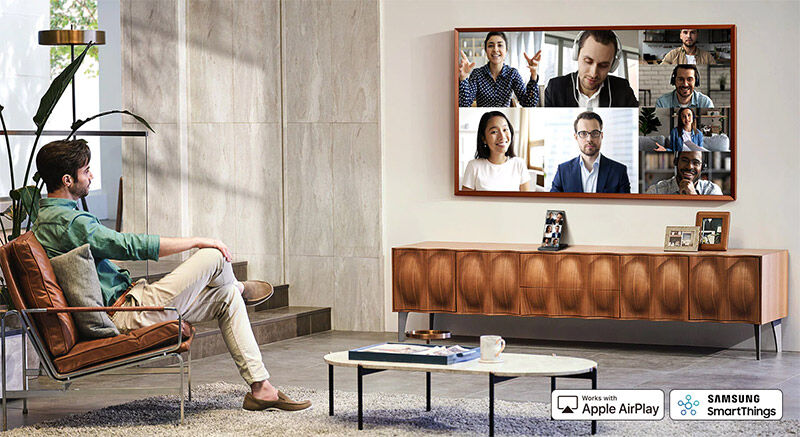 qled tivi khung tranh samsung 4k 65 inch 65ls03a lifestyle tvmới 2021