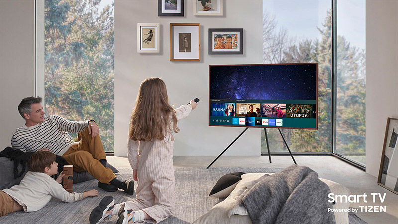 qled tivi khung tranh samsung 4k 65 inch 65ls03a lifestyle tvmới 2021