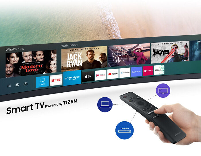 tivi samsung tizen os 4k ultra hd 55 inch 55tu8300
