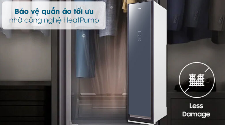 tủ chăm sóc quần áo airdresser samsung - heatpump