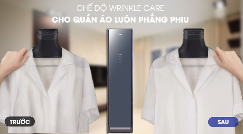 tủ chăm sóc quần áo airdresser samsung - wrinkle care