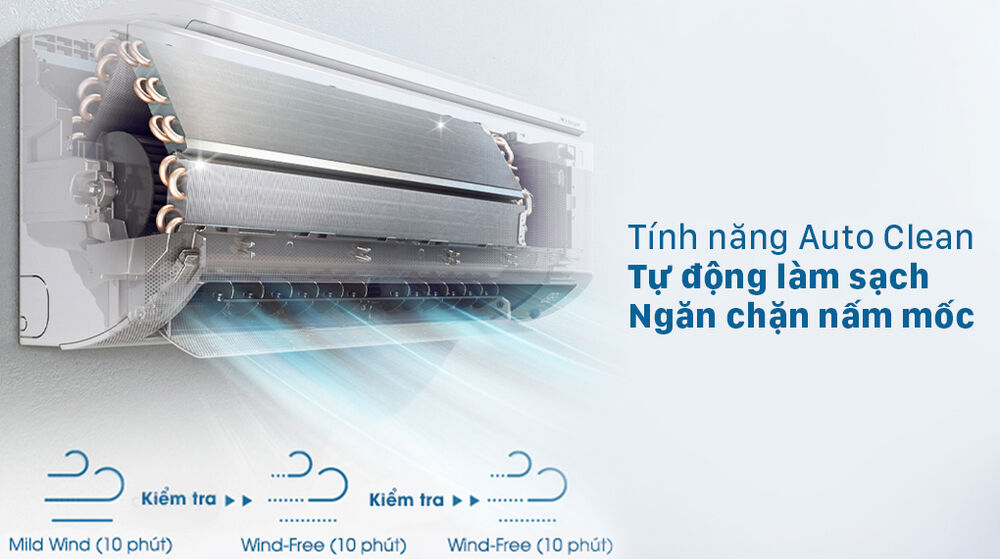 Máy lạnh Samsung Inverter 2 HP AR18TYHYCWKNSV - Auto Clean máy lạnh samsung inverter 2 hp ar18tyhycwknsv - auto clean