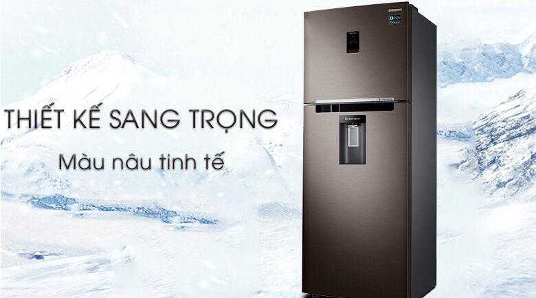 thiết kế - tủ lạnh samsung inverter 360 lít rt35k5982dx/sv