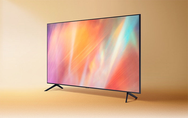 smart tivi samsung 4k 55 inch 55au7700 uhdmới 2021