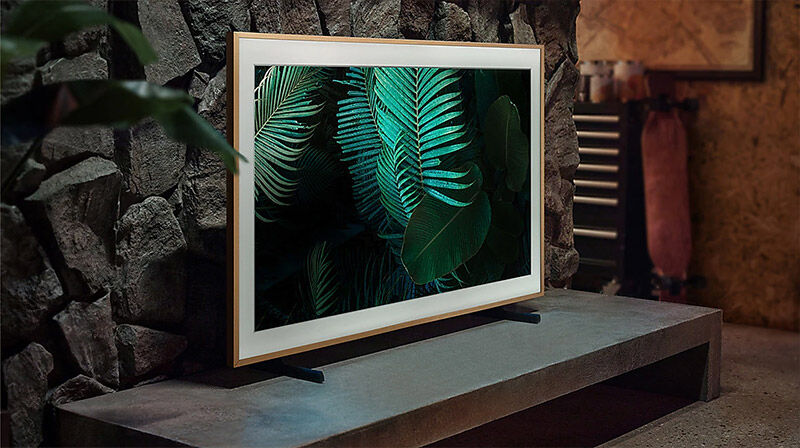 qled tivi khung tranh samsung 4k 43 inch 43ls03a lifestyle tv mới 2021