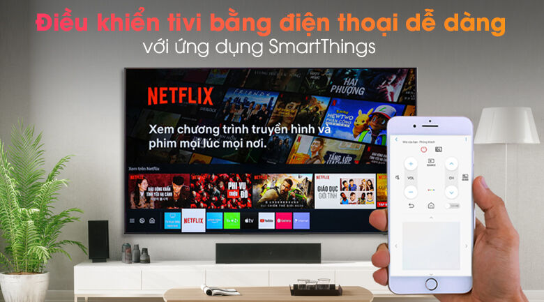 Smart Tivi QLED 4K 65 inch Samsung QA65Q65A - SmartThings smart tivi qled 4k 65 inch samsung qa65q65a - smartthings