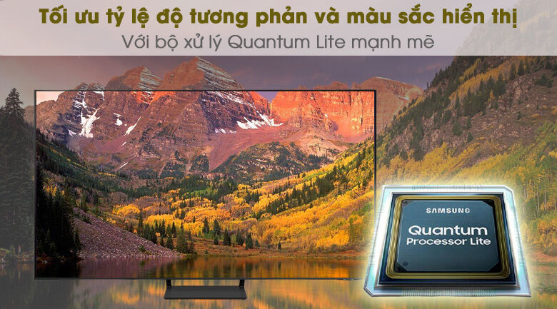 quantum lite - smart tivi qled 4k 55 inch samsung qa55q65a