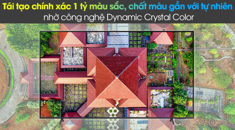 tivi led 4k samsung ua55au8100 - dynamic crystal color