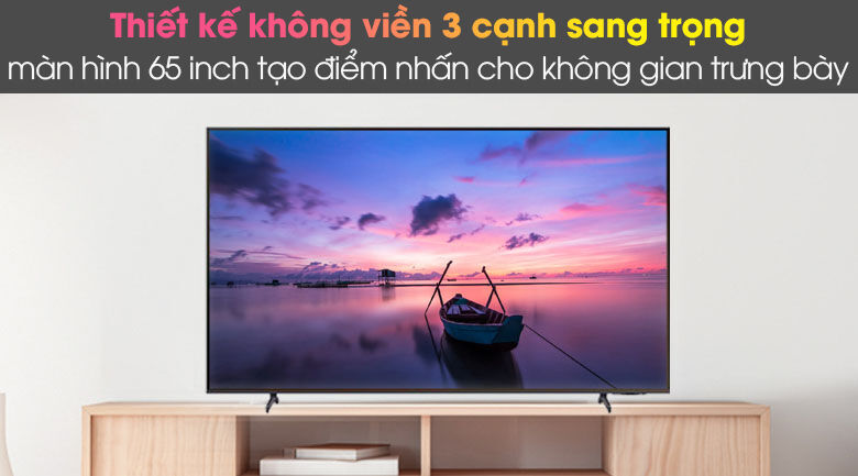 thiết kế - smart tivi samsung 4k 65 inch ua65au8100