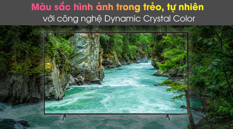 dynamic crystal color - smart tivi samsung 4k 65 inch ua65au8100