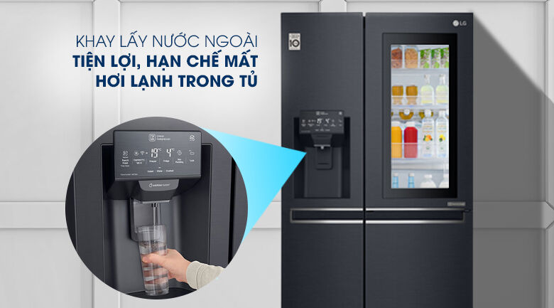 khay lấy nước ngoài