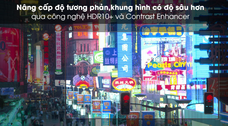 Smart Tivi Samsung 4K 55 inch UA55AU7200 - HDR 10 + và Contrast Enhancer smart tivi samsung 4k 55 inch ua55au7200 - hdr 10 + và contrast enhancer