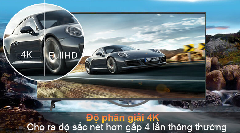 tivi led lg 43up7750ptb - chất lượng 4k cho hình ảnh sắc nét gấp 4 lần