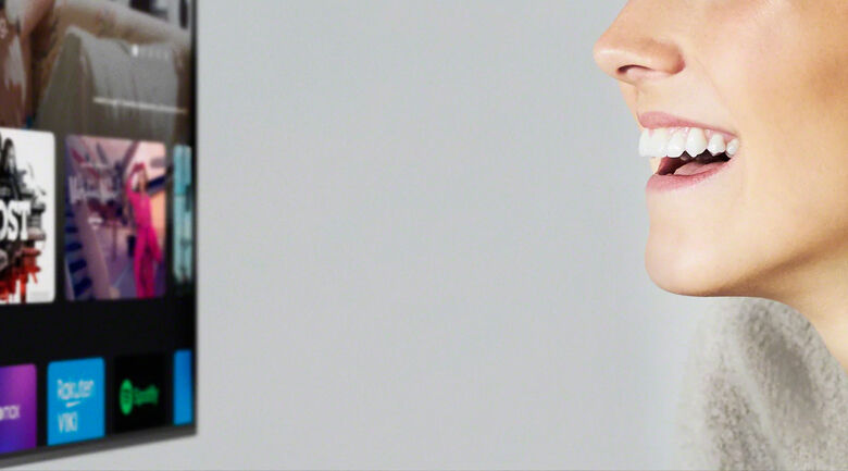 tivi led sony kd-65x85j - tìm kiếm bằng giọng nói