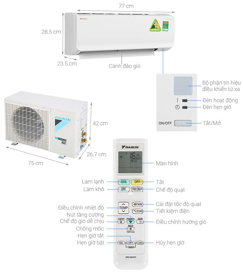 daikin-atka25uavmv-n