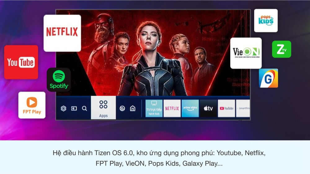 Smart Tivi Samsung 4K 55 inch UA55AU7200 - Hệ điều hành smart tivi samsung 4k 55 inch ua55au7200 - hệ điều hành