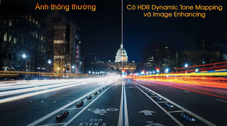 tivi led lg 43up7750ptb - công nghê dimming & image enhancing giúp cải thiện chất lượng màu sắc