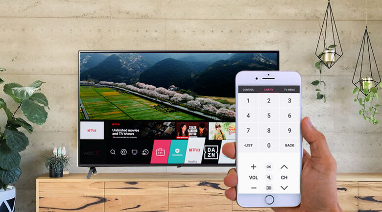 Smart Tivi NanoCell LG 4K 43 inch 43NANO75TPA - Điều khiển tivi LG qua điện thoại linh hoạt cùng ứng dụng LG TV Plus smart tivi nanocell lg 4k 43 inch 43nano75tpa - điều khiển tivi lg qua điện thoại linh hoạt cùng ứng dụng lg tv plus