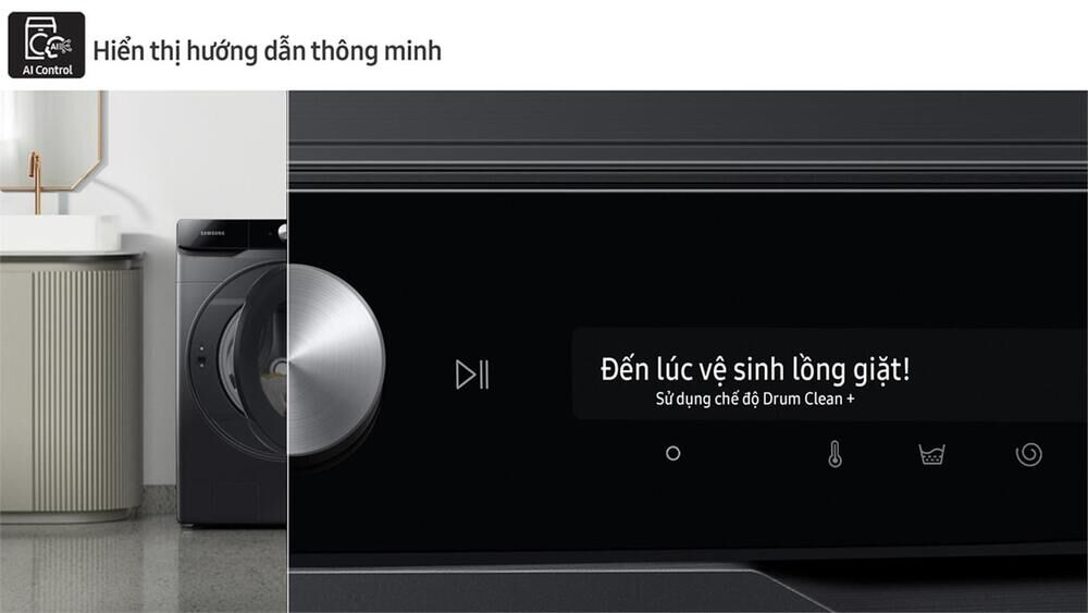 máy giặt lồng ngang samsung addwash inverter 9kg ww90tp54dsb