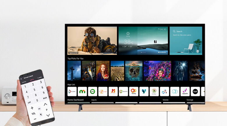 lg tv plus - smart tivi nanocell lg 4k 55 inch 55nano75tpa