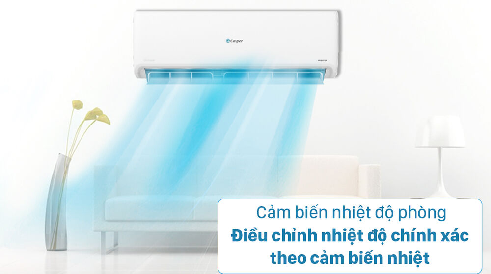 máy lạnh casper gc-12is32 - cảm biến nhiệt