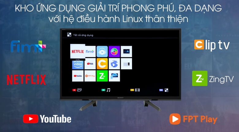 Smart Tivi Sony 50 inch KDL-50W660G - hệ điều hành smart tivi sony 50 inch kdl-50w660g - hệ điều hành