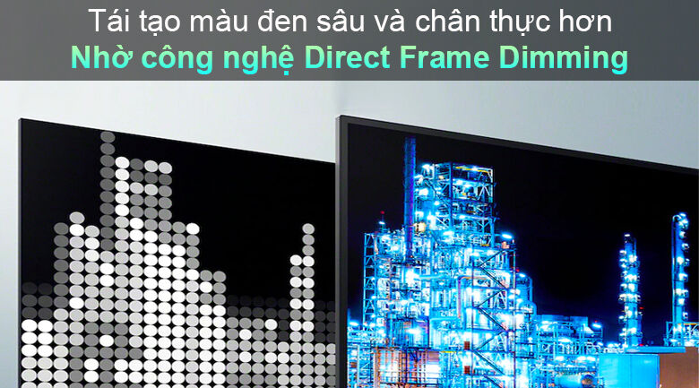 Tivi LED Sony KD-55X85J - Công nghệ Direct Frame Dimming tivi led sony kd-55x85j - công nghệ direct frame dimming
