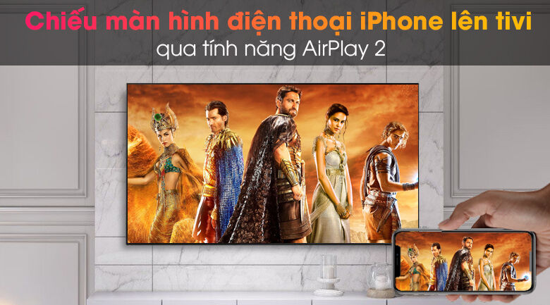 smart tivi neo qled 4k 65 inch samsung qa65qn90a - airplay 2
