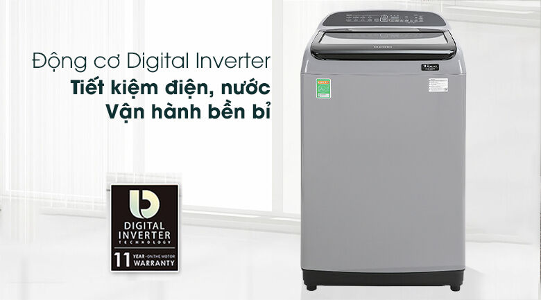 máy giặt samsung inverter 10 kg wa10t5260by/sv - digital inverter