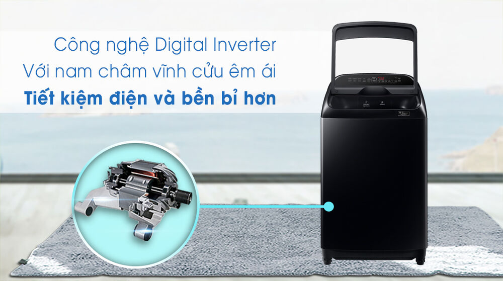 máy giặt samsung wa10t5260bv/sv - inverter