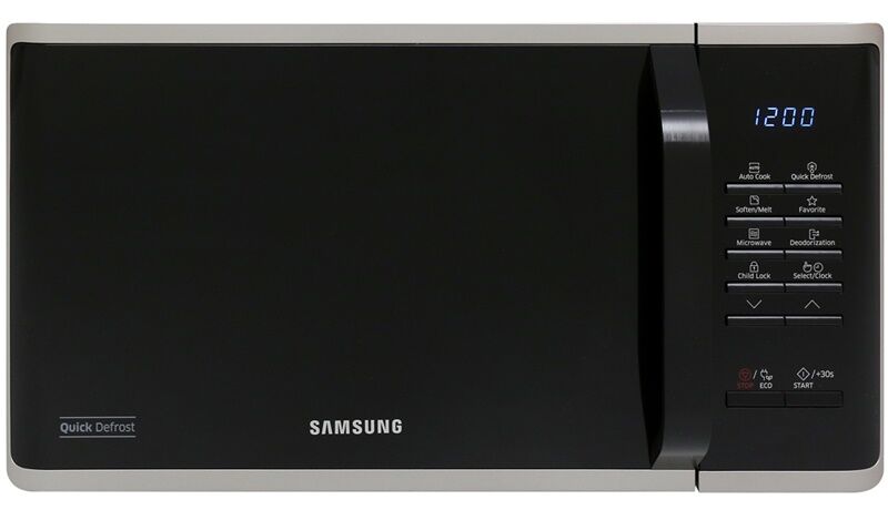 Sang trọng - Lò vi sóng Samsung MS23K3513AS/SV-N 23 lít thiết kế - lò vi sóng samsung ms23k3513as/sv-n 23 lít