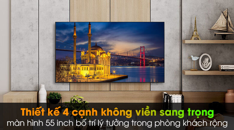 smart tivi neo qled 4k 55 inch samsung qa55qn90a - thiết kế