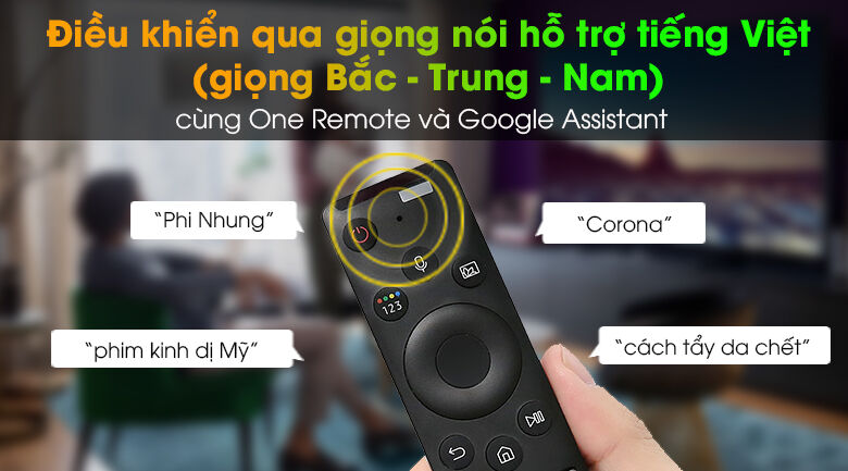 smart tivi neo qled 4k 55 inch samsung qa55qn90a - one remote, google assistant