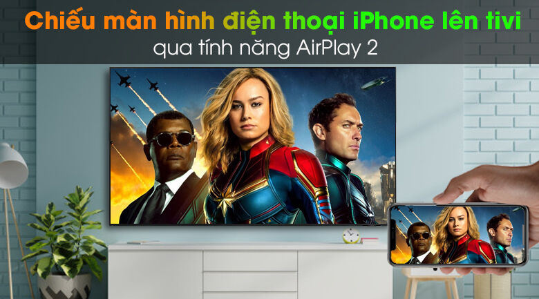 smart tivi neo qled 4k 55 inch samsung qa55qn90a - airplay 2