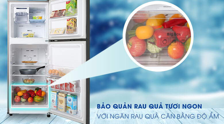 ngăn rau củ