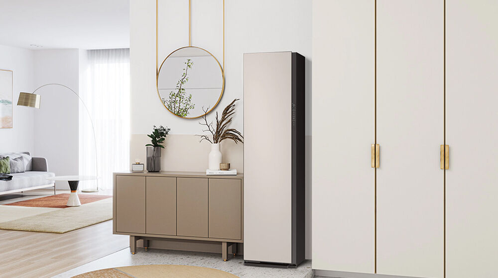 Tủ Chăm Sóc Quần Áo Thông Minh Samsung DF60A8500EG/SV tủ chăm sóc quần áo thông minh samsung df60a8500eg/sv