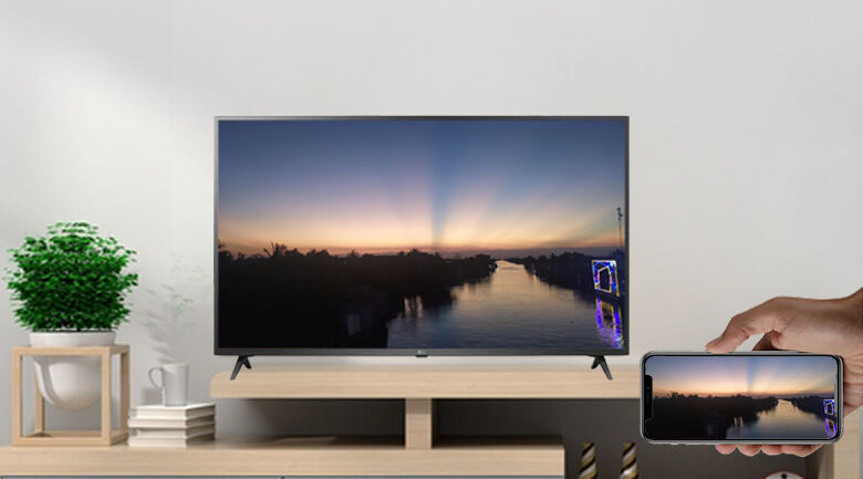 Tính năng AirPlay 2 (iPhone) và Screen Mirroring (Android) - Smart Tivi LG 4K 55 inch 55UP7550PTC tính năng airplay 2 (iphone) và screen mirroring (android) - smart tivi lg 4k 55 inch 55up7550ptc