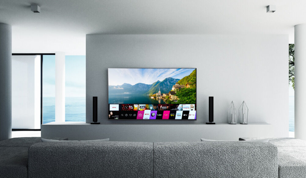 tivi lg 50up751 bộ vi xử lý lõi tứ 4k, mang đến trải nghiệm nghe và xem sống động