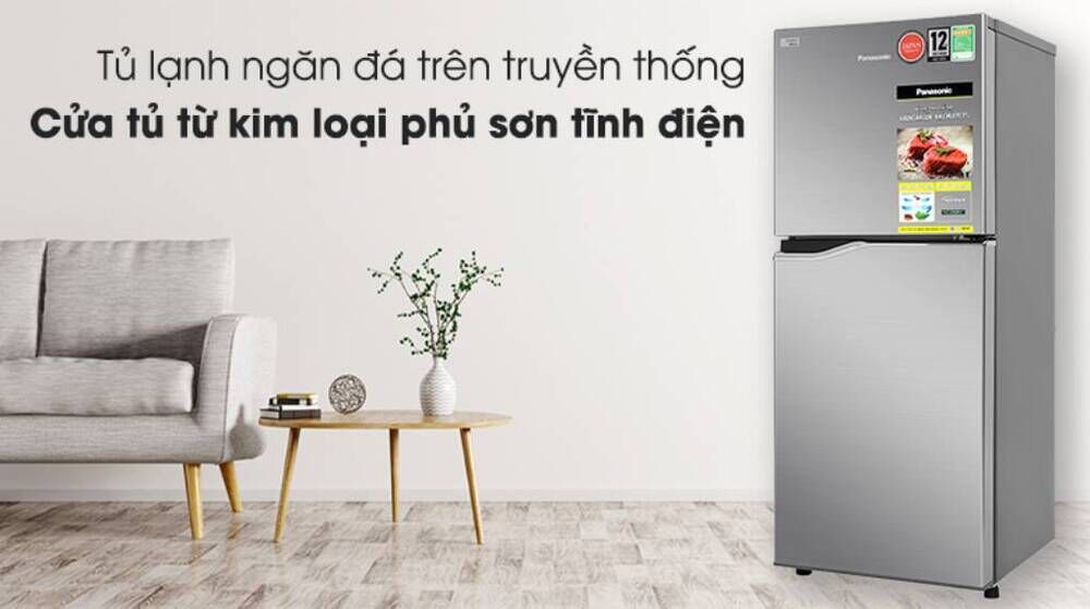 tủ lạnh panasonic inverter 170 lít nr-ba190ppvn - thiết kế độc đáo, sang trọng