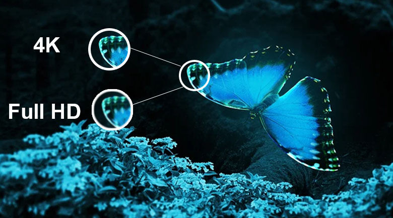 độ phân giải 4k - android tivi sony 4k 55 inch kd-55x80j/s