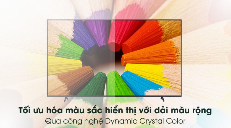 dynamic crystal color - smart tivi samsung 4k 60 inch ua60au8100