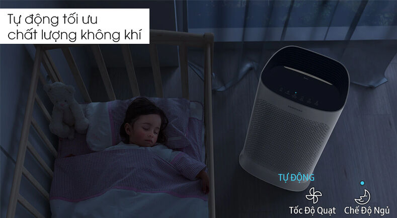 Chế độ tự động giúp tối ưu chất lượng không khí - Máy lọc không khí Samsung AX60R5080WD/SV chế độ tự động giúp tối ưu chất lượng không khí - máy lọc không khí samsung ax60r5080wd/sv