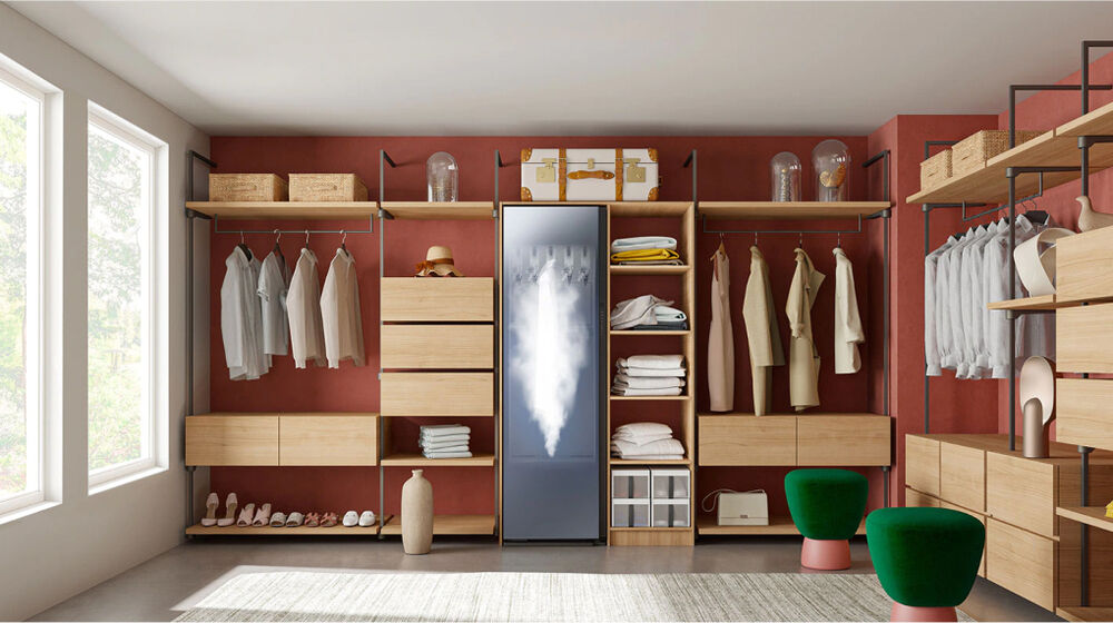 Tủ Chăm Sóc Quần Áo Thông Minh Samsung DF10A9500CG/SV - Động cơ Dìgital Inverter tủ chăm sóc quần áo thông minh samsung df10a9500cg/sv - động cơ dìgital inverter