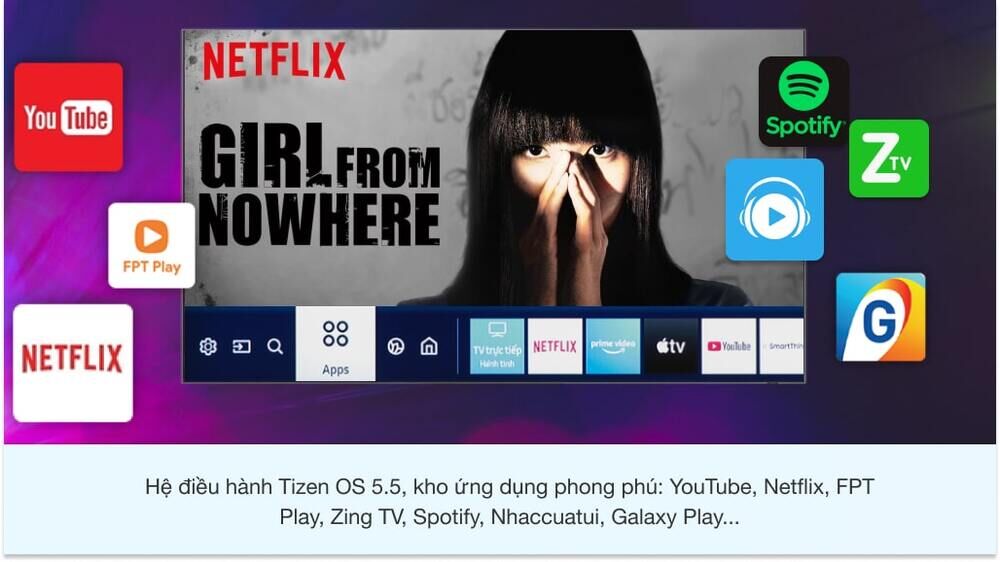 Smart Tivi Samsung 43 inch UA43T6500 - Tizen OS 5.5 smart tivi samsung 43 inch ua43t6500 - tizen os 5.5