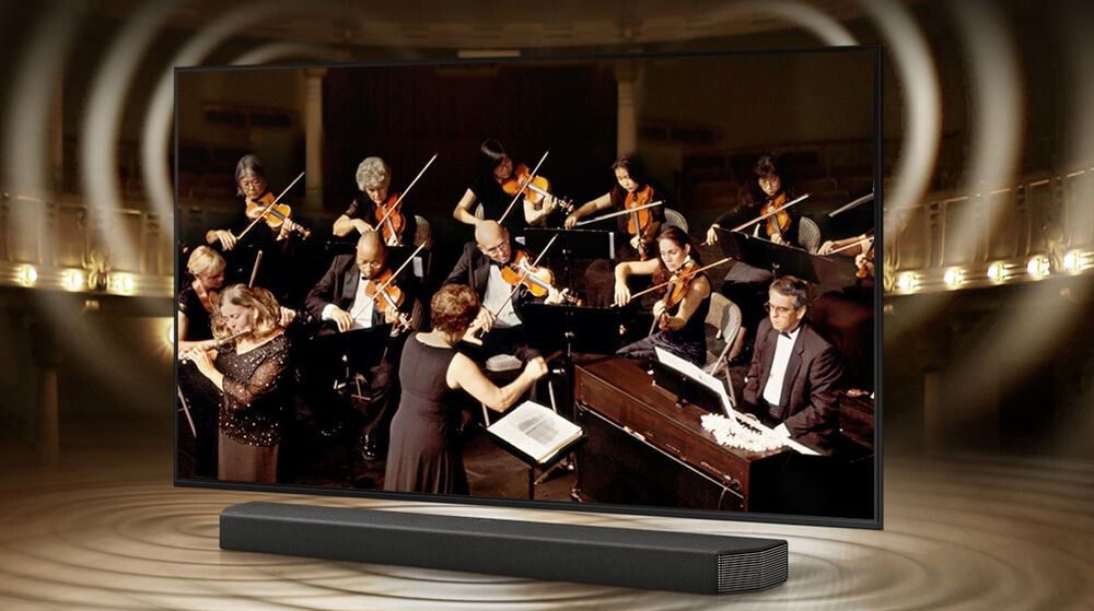 Smart Tivi Samsung 4K 65 inch UA65AU7002 - Công nghệ âm thanh smart tivi samsung 4k 65 inch ua65au7002 - công nghệ âm thanh