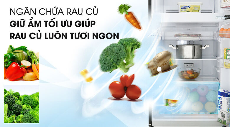 ngăn rau củ