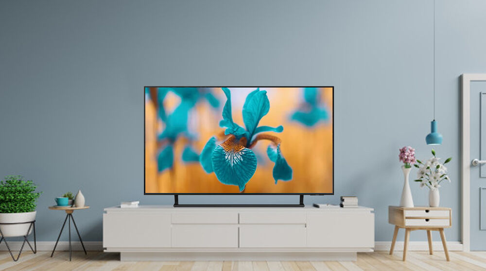smart tivi samsung 4k 43 inch ua43bu8500 - thiết kế